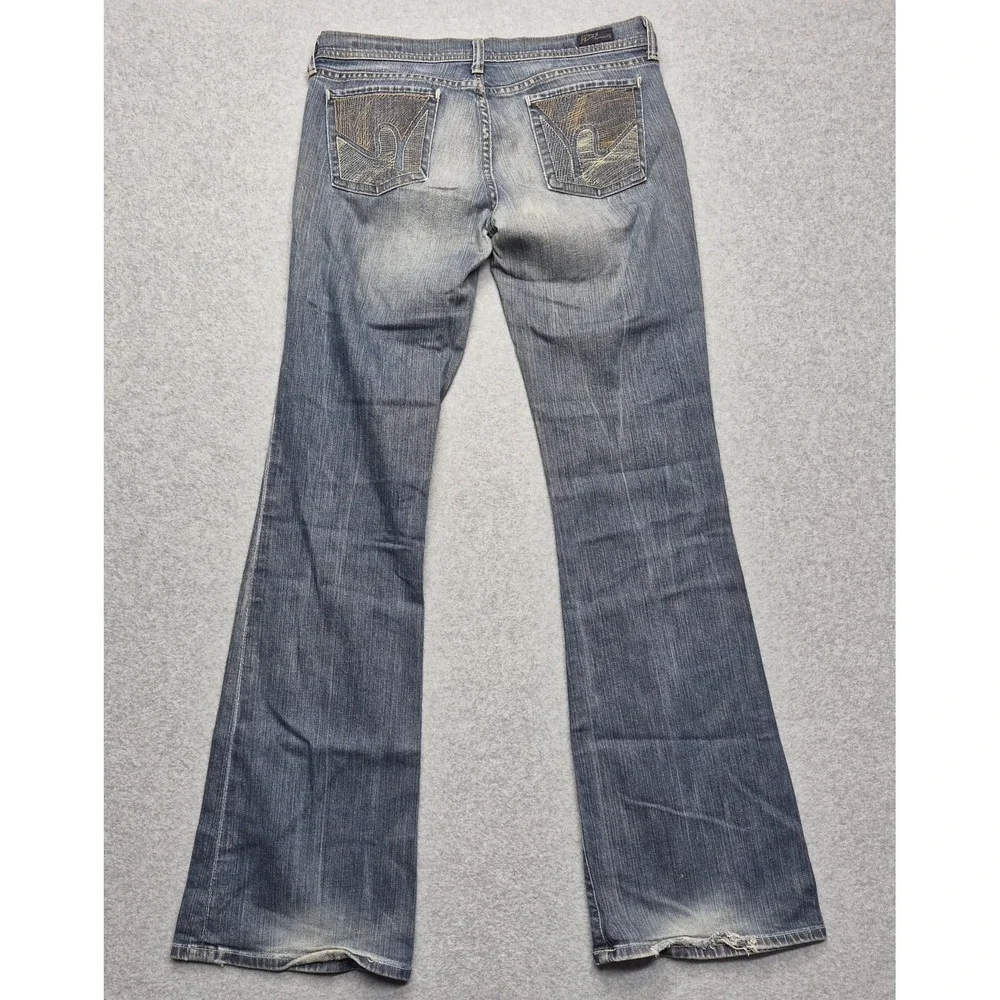 Citizens of Humanity Jeans Womens 30 Paloma Low Waist Flare Leg Blue Denim Y2K